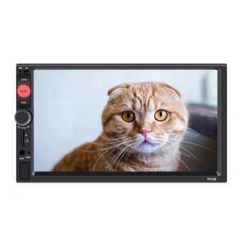 2 din Car Radio 7" HD Autoradio Multimedia Player 7010B Car Radio Player Touch Screen BT Auto Stereo MP5 Bluetooth USB FM Camer
2 din Car Radio 7" HD Autoradio Multimedia Player 7010B Car Radio Player Touch Screen BT Auto Stereo MP5 Bluetooth USB FM Camer
