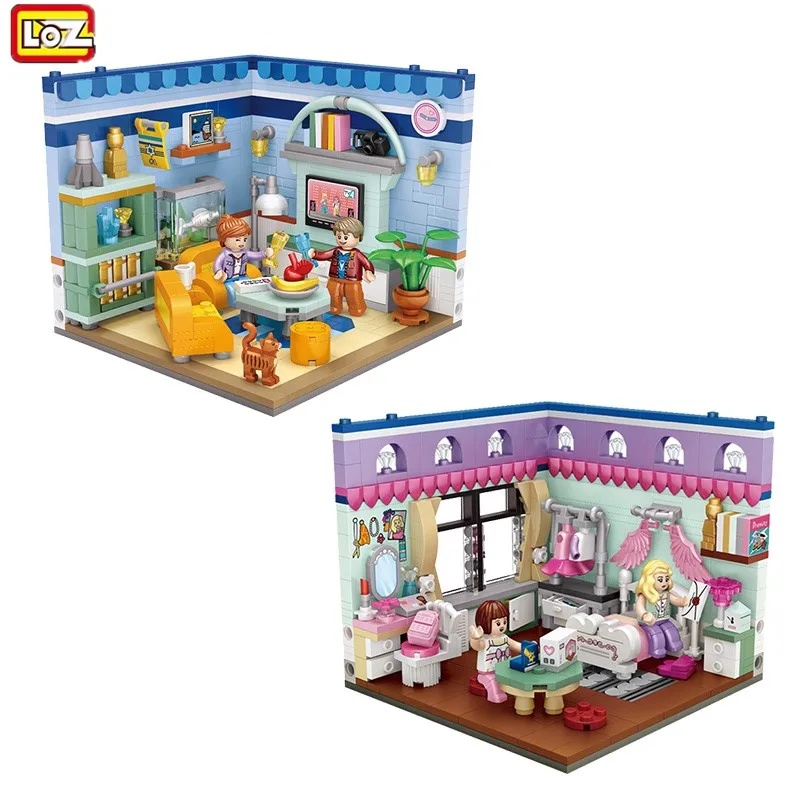 LOZ Mini Blocks House Bedroom Drawing Room Model Mini Building Blocks Figures Bricks Educational Toys for Children Boys Girls
LOZ Mini Blocks House Bedroom Drawing Room Model Mini Building Blocks Figures Bricks Educational Toys for Children Boys Girls