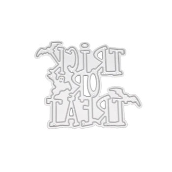 Trick Or Treat Cutting Dies Stencil Scrapbooking Embossing Paper Home Decor DIY
Trick Or Treat Cutting Dies Stencil Scrapbooking Embossing Paper Home Decor DIY