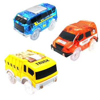 3 Pack Track Cars Compatible with Magic Tracks and Neo Tracks Replacement Light Up Racing Track Accessories with 5 Flashing LED
3 Pack Track Cars Compatible with Magic Tracks and Neo Tracks Replacement Light Up Racing Track Accessories with 5 Flashing LED