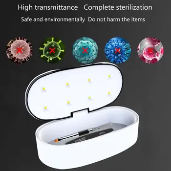 Professional UV LED Nail Sterilization Box Fast Disinfection Manicure Beauty Art Tools Sterilizer For Manicure Disinfection Box
Professional UV LED Nail Sterilization Box Fast Disinfection Manicure Beauty Art Tools Sterilizer For Manicure Disinfection Box