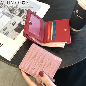 Fashion Short Wallet Women Genuine Leather Mini Wallets Female Hasp Brand Design Coin Purse ID Card Holder 2020 New Slim Walet
Fashion Short Wallet Women Genuine Leather Mini Wallets Female Hasp Brand Design Coin Purse ID Card Holder 2020 New Slim Walet