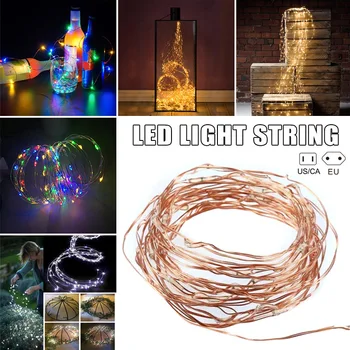 2M LED Stringlight Decoration Energy Saving Portable Hanging for Festivals Party 110-240V US/EU Plug--M25
2M LED Stringlight Decoration Energy Saving Portable Hanging for Festivals Party 110-240V US/EU Plug--M25