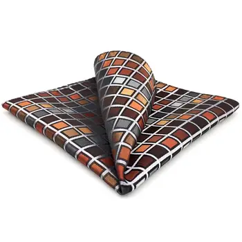 CH10 Grey Orange Checkes Mens Pocket Square Classic Fashion Wedding Handkerchief Hanky
CH10 Grey Orange Checkes Mens Pocket Square Classic Fashion Wedding Handkerchief Hanky