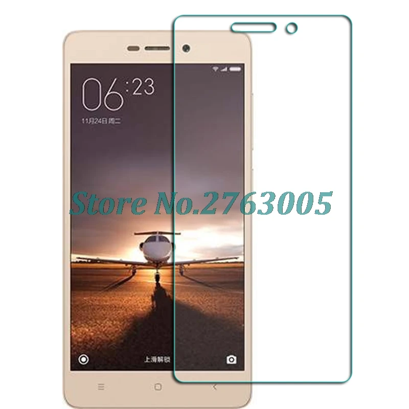 Закаленное стекло для Xiaomi Redmi 4A 4 Prime 3S (3X) 3 Pro 5 дюйма Защитная пленка экрана чехол