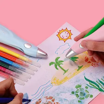 Electric Inkjet Pen Value Set With 12 Pens Supplies Stationery Gift Tools Storage Back To School Presented By Kevin&sasa Crafts 
Electric Inkjet Pen Value Set With 12 Pens Supplies Stationery Gift Tools Storage Back To School Presented By Kevin&sasa Crafts