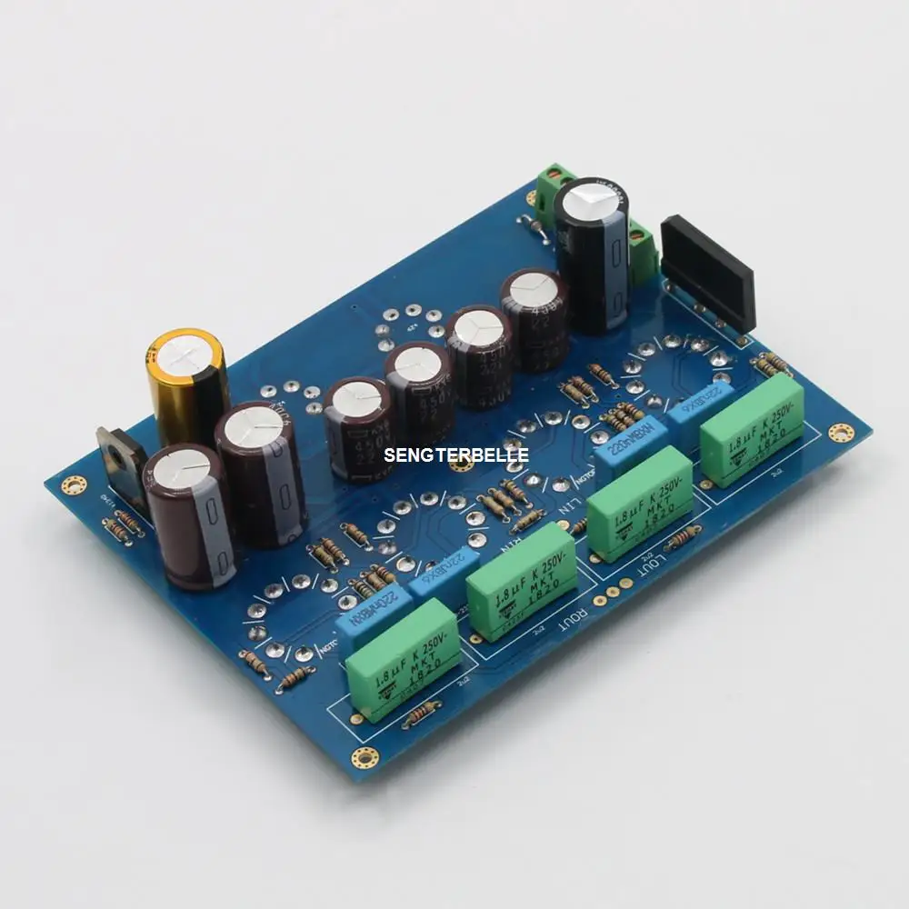 Assembled DIY Hifi 12AU7+12AX7 Tube preamplifier board / stereo preamp kit | Электроника