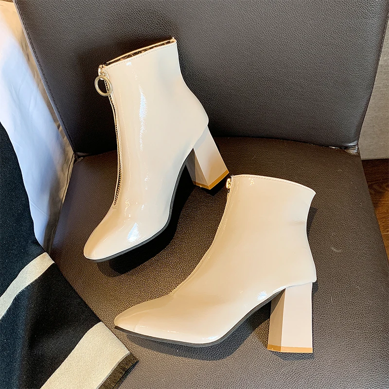 Sexy Boots High Heels Ankle Boots For Women Elegant White Boots Winter Autumn Boots 2019 Ladies Fashion Black Woman Shoes Boots
Sexy Boots High Heels Ankle Boots For Women Elegant White Boots Winter Autumn Boots 2019 Ladies Fashion Black Woman Shoes Boots