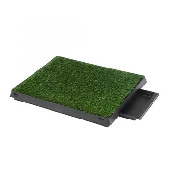 Pet Housebreaking Dog Puppy Cat Pet Potty Mat Grass Pad with Tray House Indoor Restroom Toilet Pee Training Tool Pet Suction New
Pet Housebreaking Dog Puppy Cat Pet Potty Mat Grass Pad with Tray House Indoor Restroom Toilet Pee Training Tool Pet Suction New