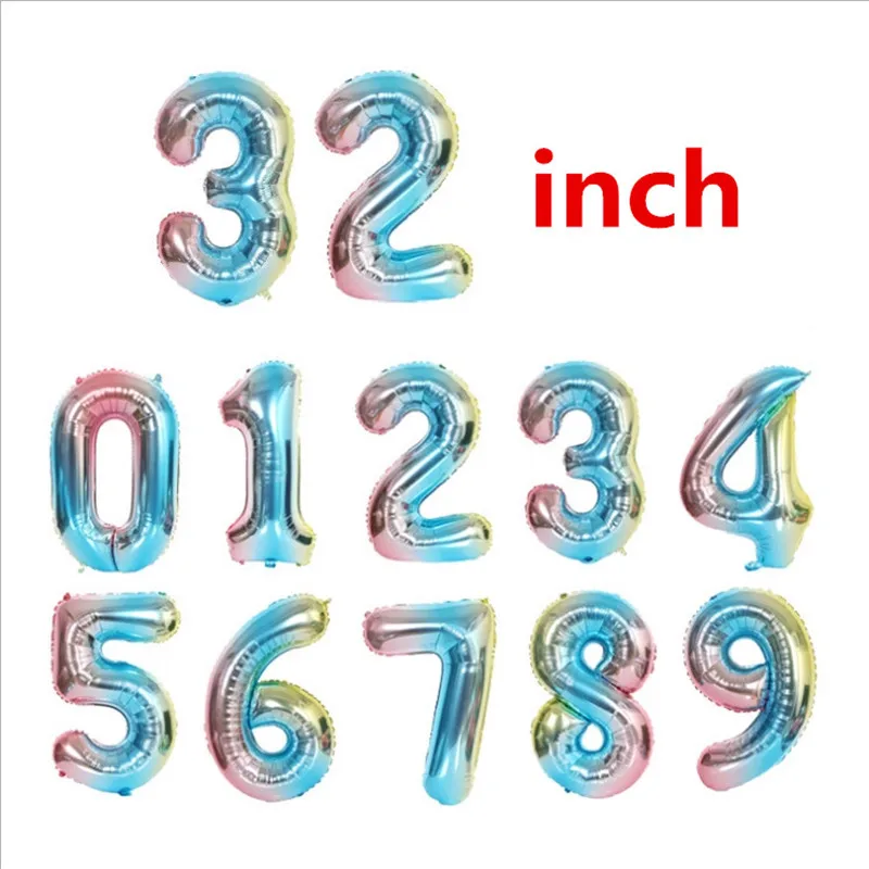 32inch number balloon 1 2 3 4 5 Number Digit Helium foil Ballons Child Adult Birthday Wedding Decor Party Supplies
32inch number balloon 1 2 3 4 5 Number Digit Helium foil Ballons Child Adult Birthday Wedding Decor Party Supplies