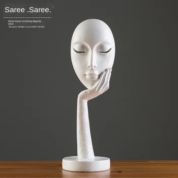 Abstract Statues Sculpture Art Crafts Modern Human Meditators Character Resin Figurine Lady Face Home Decorative
Abstract Statues Sculpture Art Crafts Modern Human Meditators Character Resin Figurine Lady Face Home Decorative