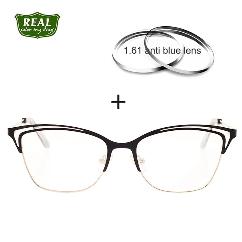 Stylish Multicolor Women's Eyeglass Frame Stainless Steel Eyeglass Frame Formula Square Eyeglass Frame Vintage Classic 0-600
Stylish Multicolor Women's Eyeglass Frame Stainless Steel Eyeglass Frame Formula Square Eyeglass Frame Vintage Classic 0-600