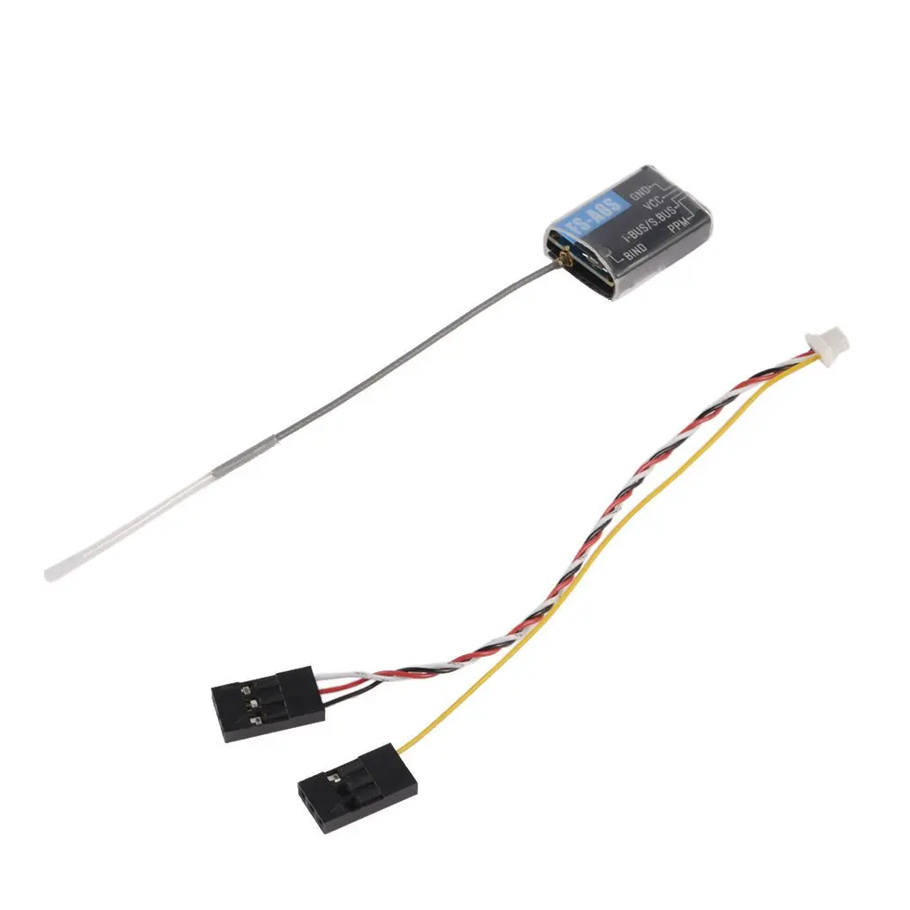 Flysky FS-A8S 2.4G 8CH Mini Receiver with PPM i-BUS SBUS Output for RC Quadcopter FS i4 i6 i6S i6X TM10 TM8 Transmitter
Flysky FS-A8S 2.4G 8CH Mini Receiver with PPM i-BUS SBUS Output for RC Quadcopter FS i4 i6 i6S i6X TM10 TM8 Transmitter