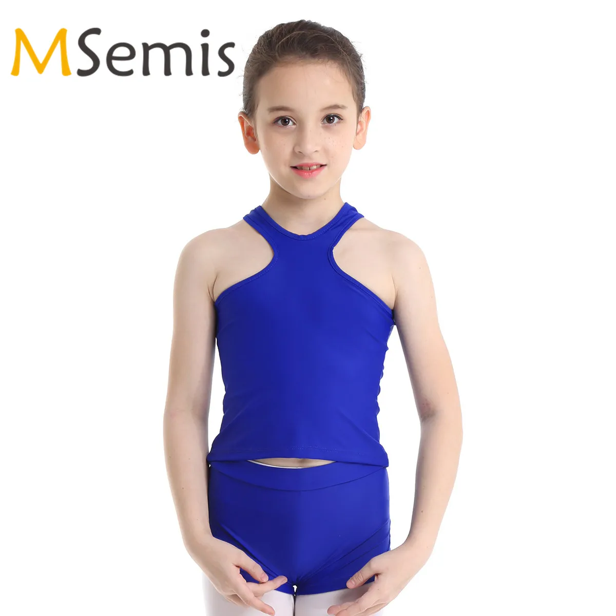 Kids Girls Gymnastics Swimsuit for Dancing Outfit Tank Top with Bottoms Set Swimwear Sports Bodysuit Ballet Dance Costumes
Kids Girls Gymnastics Swimsuit for Dancing Outfit Tank Top with Bottoms Set Swimwear Sports Bodysuit Ballet Dance Costumes