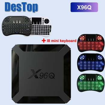 X96Q Smart Box Android 10.0 TV Box Allwinner H313 Quad Core 2GB 16GB Support 4K Netflix Youtube X96 Q Set Top Box Media Player
X96Q Smart Box Android 10.0 TV Box Allwinner H313 Quad Core 2GB 16GB Support 4K Netflix Youtube X96 Q Set Top Box Media Player