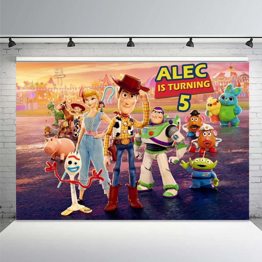 Photography Backdrops Cartoon Toy Story 4 Candy Children Birthday Party Studio Background Customize Backgrounds for Photo Studio
Photography Backdrops Cartoon Toy Story 4 Candy Children Birthday Party Studio Background Customize Backgrounds for Photo Studio