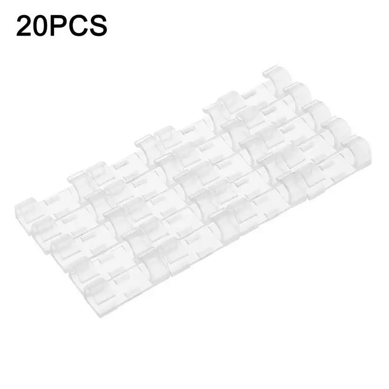 20Pcs Finisher Wire Clamp Charging Cable Organizer Self-Adhesive Fixing Clip Cable Winder Living Room Office Wire Storage Tool
20Pcs Finisher Wire Clamp Charging Cable Organizer Self-Adhesive Fixing Clip Cable Winder Living Room Office Wire Storage Tool