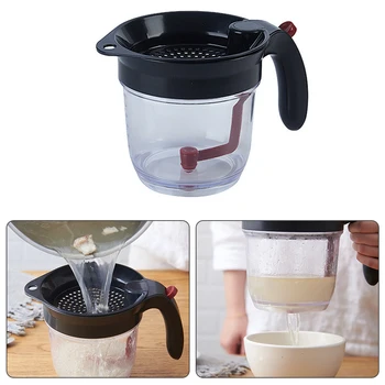 Leakproof Can Grease Container Kitchen Tool Kettle Cooking Separator Multifunction Frying Pot With Strainer Oil Storage
Leakproof Can Grease Container Kitchen Tool Kettle Cooking Separator Multifunction Frying Pot With Strainer Oil Storage