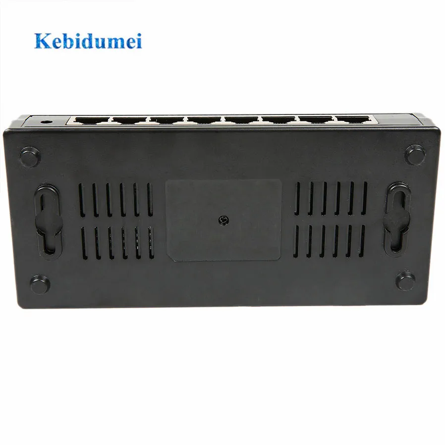 Kebidumei 8 Порты и разъёмы сети гигабитный коммутатор 10/100/1000 Мбит/с Fast Ethernet Lan