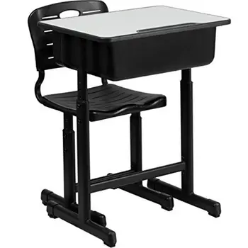 Adjustable Student Desk Chair Set Ergonomic Primary School Kid Black Desk Children Study Writing Homework Table With Pencil Slot
Adjustable Student Desk Chair Set Ergonomic Primary School Kid Black Desk Children Study Writing Homework Table With Pencil Slot