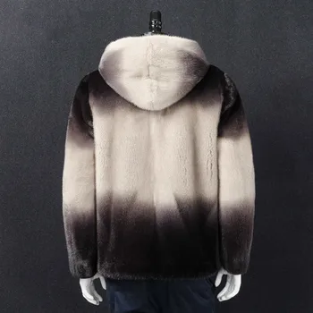 2020 New Real Fur Coat Men Winter Natural Mink Fur Jacket Hooded Warm Luxury Mens Mink Jackets Overcoat 17003J-2 KJ3457
2020 New Real Fur Coat Men Winter Natural Mink Fur Jacket Hooded Warm Luxury Mens Mink Jackets Overcoat 17003J-2 KJ3457