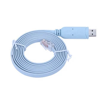 6 FT(5.9 Feet) Console Cable with FTDI Chip, USB to Rj45 Cable, USB2.0 RS232 to RJ45 Cable
6 FT(5.9 Feet) Console Cable with FTDI Chip, USB to Rj45 Cable, USB2.0 RS232 to RJ45 Cable