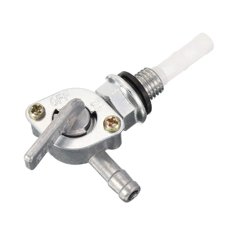 10mm Metal Motorcycle Fuel Tank Tap Switch Generator Pit Dirt Bike ATV Quad Fuel Petrol Tank Tap Petcock Switches 10mm Thread