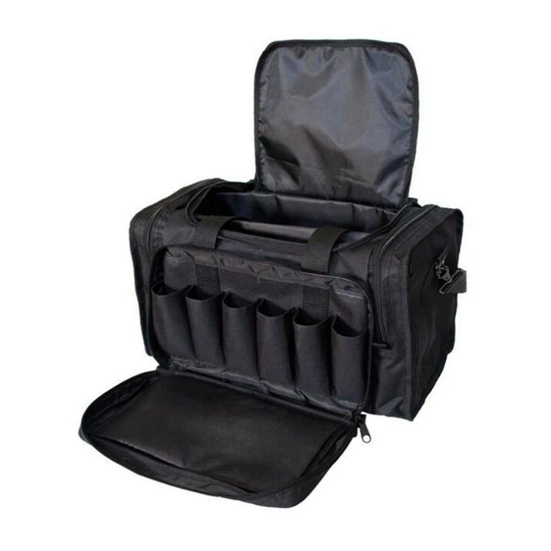 Tactical Gun Range Bag Soft Pistol Duffle Bag Handguns Magazine Ammo Gear Accessories Pouch for Hunting and Shooting
Tactical Gun Range Bag Soft Pistol Duffle Bag Handguns Magazine Ammo Gear Accessories Pouch for Hunting and Shooting