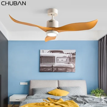 52 inch Ceiling Fans with Light 3 Blades DC frequency conversion Control Ceiling Fans for Bedroom Living Room 85-265V LED Fans
52 inch Ceiling Fans with Light 3 Blades DC frequency conversion Control Ceiling Fans for Bedroom Living Room 85-265V LED Fans