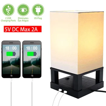 Spot Table Lamp No Bulb Four-Corner Base Dual USB Interface Night Light US Plug QP2
Spot Table Lamp No Bulb Four-Corner Base Dual USB Interface Night Light US Plug QP2