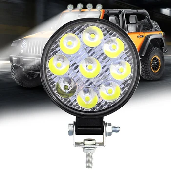 1Pcs/set Truck and lorry 9LED Work Light Mini Round 9V-30V 27W Auxiliary Light Modified Headlight Engineering Spotlight 
1Pcs/set Truck and lorry 9LED Work Light Mini Round 9V-30V 27W Auxiliary Light Modified Headlight Engineering Spotlight