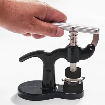 Black Metal Watchmaker Tool 16 Pcs Watch Press Tool Adjustable Wrench Components Repairing Accessories Handy Punch Hand Remover
Black Metal Watchmaker Tool 16 Pcs Watch Press Tool Adjustable Wrench Components Repairing Accessories Handy Punch Hand Remover