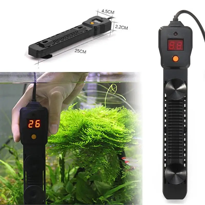 Aquarium Submersible Heater 300/500W Fish Tank LCD Display Digital Adjustable Water Heater Rod Temperature Control Supplies Tool
Aquarium Submersible Heater 300/500W Fish Tank LCD Display Digital Adjustable Water Heater Rod Temperature Control Supplies Tool