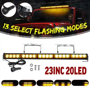 23" 20 LED Car LED Bar Work Light Bar Strobe Warning Light DRL 13 Modes for Jeep Pickup Boat OffRoad Off Road 4WD 4x4 Truck
23" 20 LED Car LED Bar Work Light Bar Strobe Warning Light DRL 13 Modes for Jeep Pickup Boat OffRoad Off Road 4WD 4x4 Truck