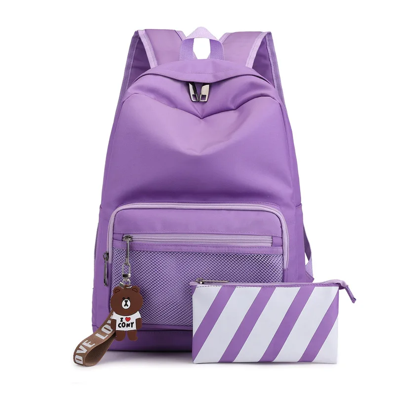 Casual Backpack Two-Piece Set-Style New Style Large-Volume Multi-pocket Backpack Women's Men's Couples Solid Color School Bag Gi
Casual Backpack Two-Piece Set-Style New Style Large-Volume Multi-pocket Backpack Women's Men's Couples Solid Color School Bag Gi