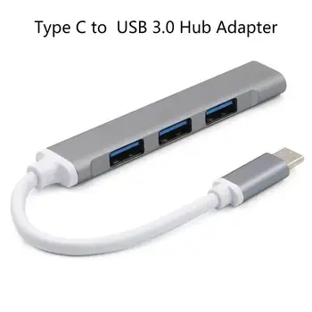 USB Type C Hub Type-C To USB 3.0 Adapter Dock USB-C 3.0 Typec for MacBook Pro Laptop Accessories Type C 3.1 Splitter 4 Port
USB Type C Hub Type-C To USB 3.0 Adapter Dock USB-C 3.0 Typec for MacBook Pro Laptop Accessories Type C 3.1 Splitter 4 Port