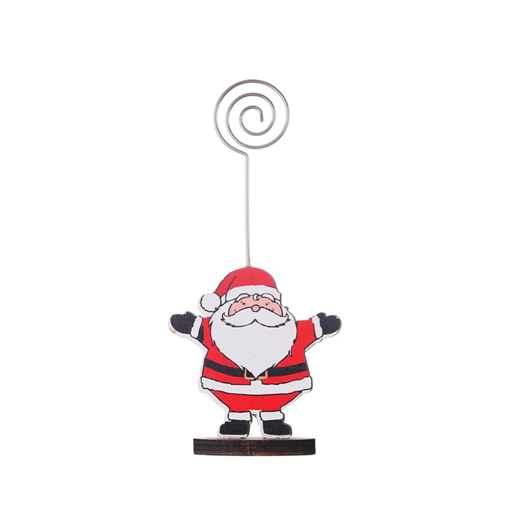 1 Pc Christmas Card Holder Santa Claus Patterned Creative Photo Clip Message Folder Note Clip for Christmas Xmas Party Festival
1 Pc Christmas Card Holder Santa Claus Patterned Creative Photo Clip Message Folder Note Clip for Christmas Xmas Party Festival