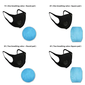 Valve Filters Mouth Face Mask Pollution Anti Dust and Smoke Pollution Mask Respirator Mask with Pad Mouth Cover Windproof
Valve Filters Mouth Face Mask Pollution Anti Dust and Smoke Pollution Mask Respirator Mask with Pad Mouth Cover Windproof