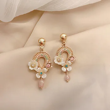 Classic Design Ethnic 2020 Bohemian Earrings for Women Flower Wholesale Water Drop Earrings Statement Charm Party Jewelry
Classic Design Ethnic 2020 Bohemian Earrings for Women Flower Wholesale Water Drop Earrings Statement Charm Party Jewelry