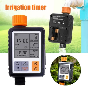 3 Inch Digital Irrigation Timer Large Screen Water Irrigation Timer IPX5 for Garden Lawn Hose Faucet
3 Inch Digital Irrigation Timer Large Screen Water Irrigation Timer IPX5 for Garden Lawn Hose Faucet