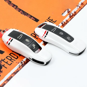 Key Case Cover For Porsche For Panamera Macan Cayenne 911 971 9ya Shell Key Holder Case Cap Fob White Remote Control Key Shell
Key Case Cover For Porsche For Panamera Macan Cayenne 911 971 9ya Shell Key Holder Case Cap Fob White Remote Control Key Shell