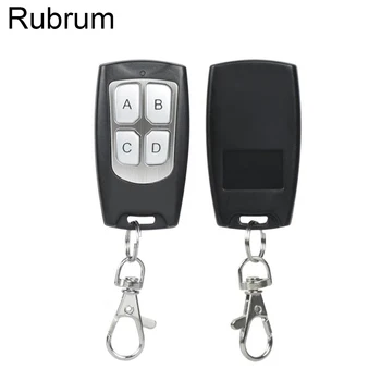 Rubrum 433mhz 4 CH Universal Wireless RF Relay Transmitter 4 Button Remote Controller Switch For Smart Home Gate Garage Door Car
Rubrum 433mhz 4 CH Universal Wireless RF Relay Transmitter 4 Button Remote Controller Switch For Smart Home Gate Garage Door Car
