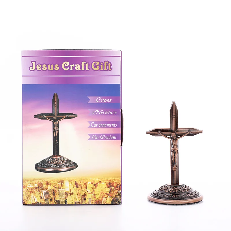 Christian Cross Jesus Ornaments Orthodox Icons Jesus Relics Crafts Catholic Church Gift
Christian Cross Jesus Ornaments Orthodox Icons Jesus Relics Crafts Catholic Church Gift