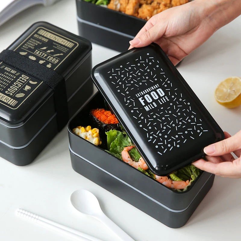 Portable Lunch Box Office School Double Layer Bento Box Picnic Food Container Dinnerware Kitchen Tableware Accessories Supplies
Portable Lunch Box Office School Double Layer Bento Box Picnic Food Container Dinnerware Kitchen Tableware Accessories Supplies