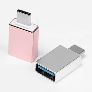1Pcs Mobile OTG Adapter Type-c male To USB3.0 Female Adapter High-Gloss Aluminum Shell Connector Smart Connectors Supplies
1Pcs Mobile OTG Adapter Type-c male To USB3.0 Female Adapter High-Gloss Aluminum Shell Connector Smart Connectors Supplies