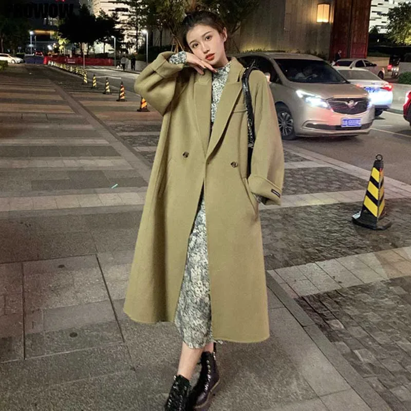 Vintage Ladies Woolen Jacket Korean Elegant Office Cardigan And Coats 2020 Autumn Winter Women Long Sleeve Jackets Long Overcoat
Vintage Ladies Woolen Jacket Korean Elegant Office Cardigan And Coats 2020 Autumn Winter Women Long Sleeve Jackets Long Overcoat
