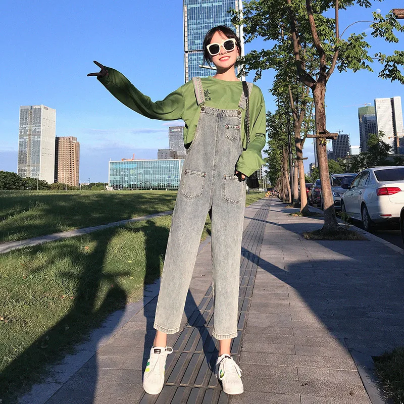 Factory Sale Korean Harem Pants Women Overalls Spring Autumn Cotton Denim Overalls For Women Jeans
Factory Sale Korean Harem Pants Women Overalls Spring Autumn Cotton Denim Overalls For Women Jeans