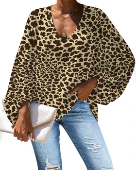 MOZOEYU Blouse Women Casual 2020 Fashion 3D Leopard Design Women's Brand Clothes Top for Teenagers Girls Blouses Shirt Mujer
MOZOEYU Blouse Women Casual 2020 Fashion 3D Leopard Design Women's Brand Clothes Top for Teenagers Girls Blouses Shirt Mujer