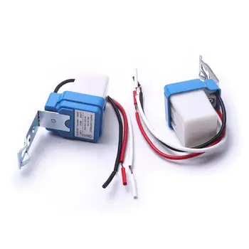 2Pcs DC AC 12V Auto On Off Photocell Street Light Switch 50-60Hz 10A Photo Control Photoswitch AS-10 Sensor Switches
2Pcs DC AC 12V Auto On Off Photocell Street Light Switch 50-60Hz 10A Photo Control Photoswitch AS-10 Sensor Switches