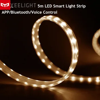 YEELIGHT 5m Smart LED Light Strip 2700K - 6500K APP Bluetooth Remote Control Voice Control Intelligent Linkage Smart Home
YEELIGHT 5m Smart LED Light Strip 2700K - 6500K APP Bluetooth Remote Control Voice Control Intelligent Linkage Smart Home
